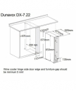 Dunavox DX-7.22BK Винный шкаф